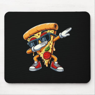 Dabbing Pizza Slice Dance Pizza Toddler Boy Dancin Mouse Pad