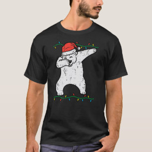 Dabbing Polar Bear Dab Xmas Christmas Boys Kids Gi T-Shirt
