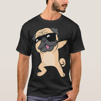 Dabbing Pug Dab Dance Kid Youth Boys Girls Adult M T-Shirt