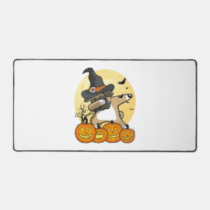 Dabbing Pug Halloween Desk Mat