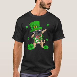 Dabbing Pug St patricks Day T-Shirt