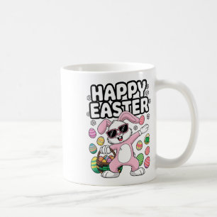 Dabbing Rabbit Easter Day Eggs Dab Boys Girls Kid  Coffee Mug