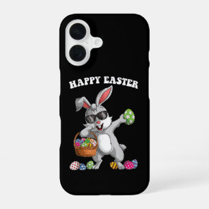 Dabbing Rabbit Easter Day Eggs Dab Boys Girls Kid iPhone 16 Case