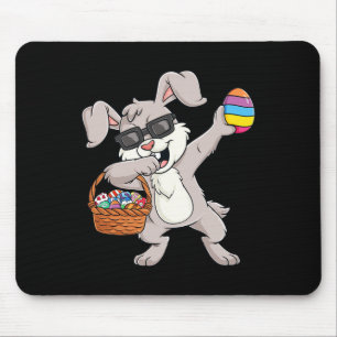 Dabbing Rabbit Easter Day Eggs Fun Toddler Boys Gi Mouse Pad