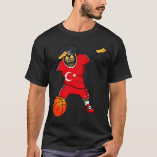 Dabbing Rottweiler Turkey Jersey Turkish Sketll Fa T-Shirt