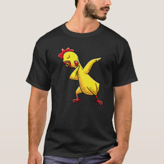 Dabbing Rubber Chicken  Men Women Kids T-Shirt