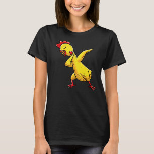 Dabbing Rubber Chicken Men Women Kids T-Shirt