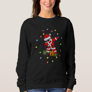 Dabbing Santa Christmas Boys Girls Men Women Xmas Sweatshirt