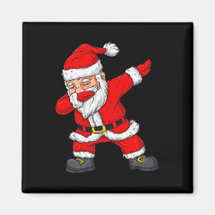 Dabbing Santa Claus Christmas Boys Girls Kids Dab Magnet