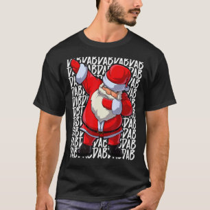Dabbing Santa Claus Christmas Dab For Boys Men Ki T-Shirt