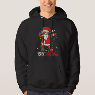 Dabbing Santa Claus Dab Dap Christmas Hoodie