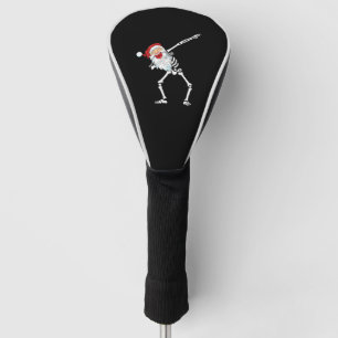 Dabbing Santa dab dance skeleton Golf Head Cover