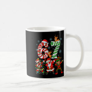 Dabbing Santa Elf Friends Christmas Boys Girls Men Coffee Mug
