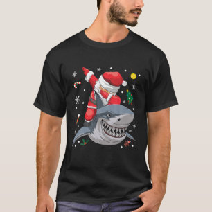 Dabbing Santa - Santa Claus Lights - Lighting Dabb T-Shirt