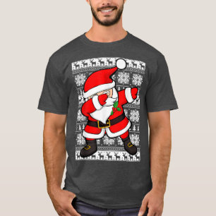Dabbing Santa Ugly Christmas Sweater Funny Holiday