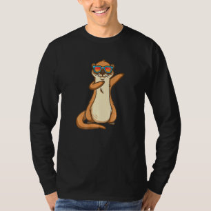 Dabbing Sea Otter Party Animal Kindergarten Kids T-Shirt