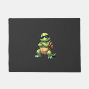Dabbing Sea Turtle Animal Lover Save The Turtles ( Doormat