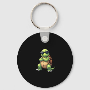 Dabbing Sea Turtle Animal Lover Save The Turtles ( Key Ring