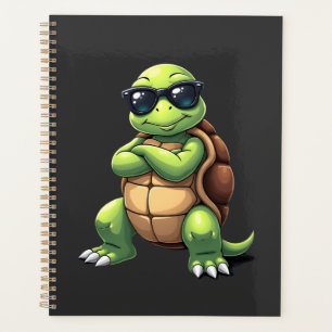 Dabbing Sea Turtle Animal Lover Save The Turtles ( Planner