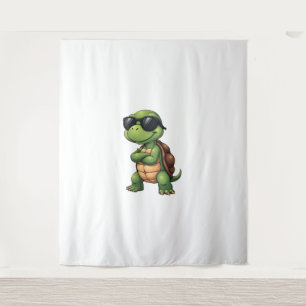 Dabbing Sea Turtle Animal Lover Save The Turtles ( Tapestry