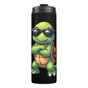 Dabbing Sea Turtle Animal Lover Save The Turtles ( Thermal Tumbler
