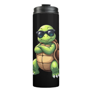 Dabbing Sea Turtle Animal Lover Save The Turtles ( Thermal Tumbler