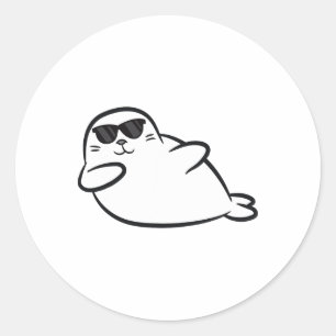 Dabbing Seal Dancing Seal Cute Seals 