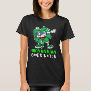 Dabbing Shamrock Shenanigans Leprechaun Unicorn Gn T-Shirt