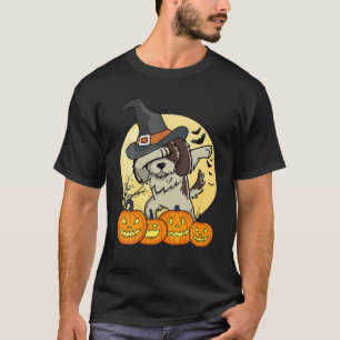 Dabbing Shih Tzu Dab Dance Funny Dog Halloween Gif T-Shirt