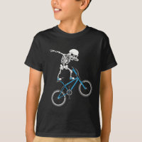 Dabbing Skeleton mtb Bicycle BMX Fun