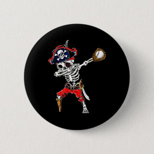 Dabbing Skeleton Pirate And Sell Ll Halloween Cost 6 Cm Round Badge