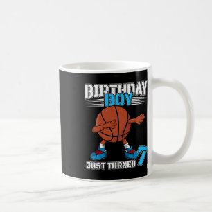 Dabbing Sketll 7th Birthday Boy 7 Years Old Boys D Coffee Mug
