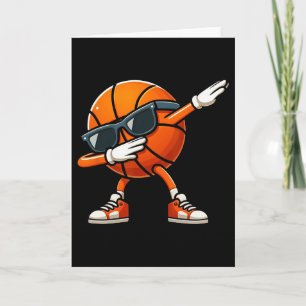 Dabbing Sketll Sports Player Sketll Team Game Love Card