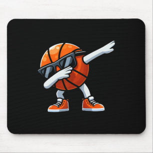 Dabbing Sketll Sports Player Sketll Team Game Love Mouse Pad