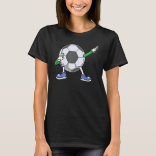 Dabbing Soccer Ball Soccer T-Shirt