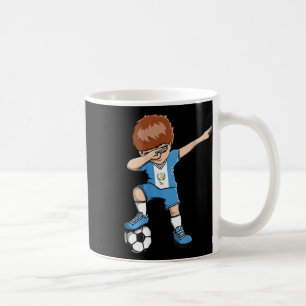 Dabbing Soccer Boy Guatemala Jersey Guatemalan Foo Coffee Mug