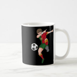Dabbing Soccer Boy Portugal Footll Shirt Portugues Coffee Mug
