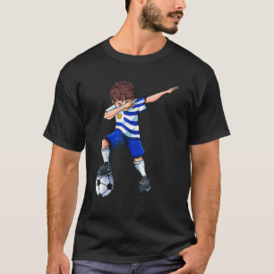 Dabbing Soccer Boy Uruguay Uruguayan Football for T-Shirt