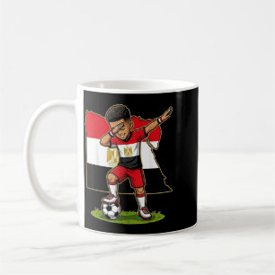 Dabbing Soccer Egypt Jersey Boy Egyptians Boys Coffee Mug