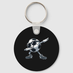 Dabbing Soccer Ll Funny Soccer Men Boys Kids Key Ring