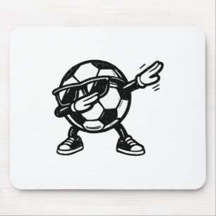 Dabbing Soccer Ll Funny Sport Player Dab Dance Foo Mouse Pad