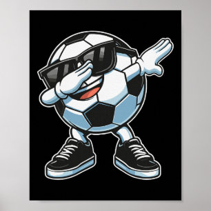 Dabbing Soccer Ll Player _2 Poster