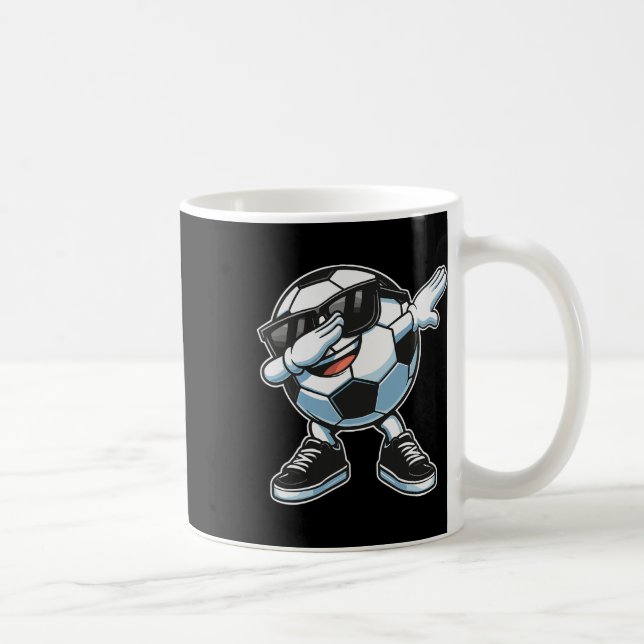 Dabbing Soccer Ll Player  Coffee Mug (Right)
