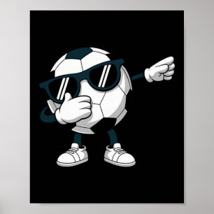 Dabbing Soccer Ll Soccer Team Soccer Players Men B Poster