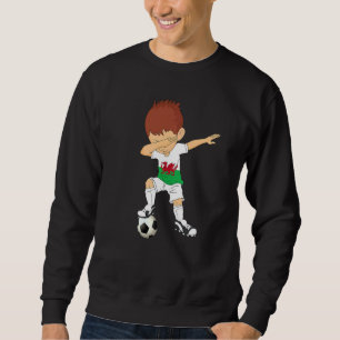 Dabbing Soccer Wales  Walsh Soccer 2022 Sweatshirt