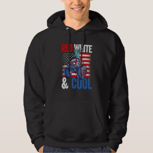 Dabbing Statue Liberty Monster Truck 4th Of July U Hoodie