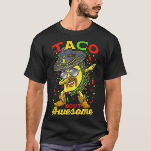 Dabbing Taco Cinco De Mayo Boys Men Mexican Food S T-Shirt