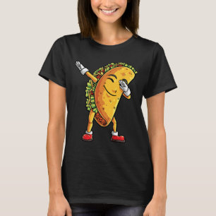 Dabbing Taco Cinco De Mayo Funny Boys Men Mexican T-Shirt
