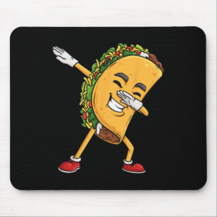 Dabbing Taco Cinco De Mayo Funny Mexican Dab Boys Mouse Pad
