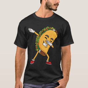 Dabbing Taco Cinco De Mayo Funny Mexican Dab Boys T-Shirt
